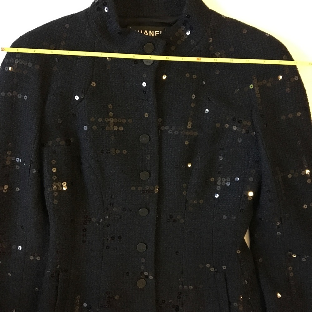 SOLD Chanel Sequin Suit French size 38 - Picture 6 of 16